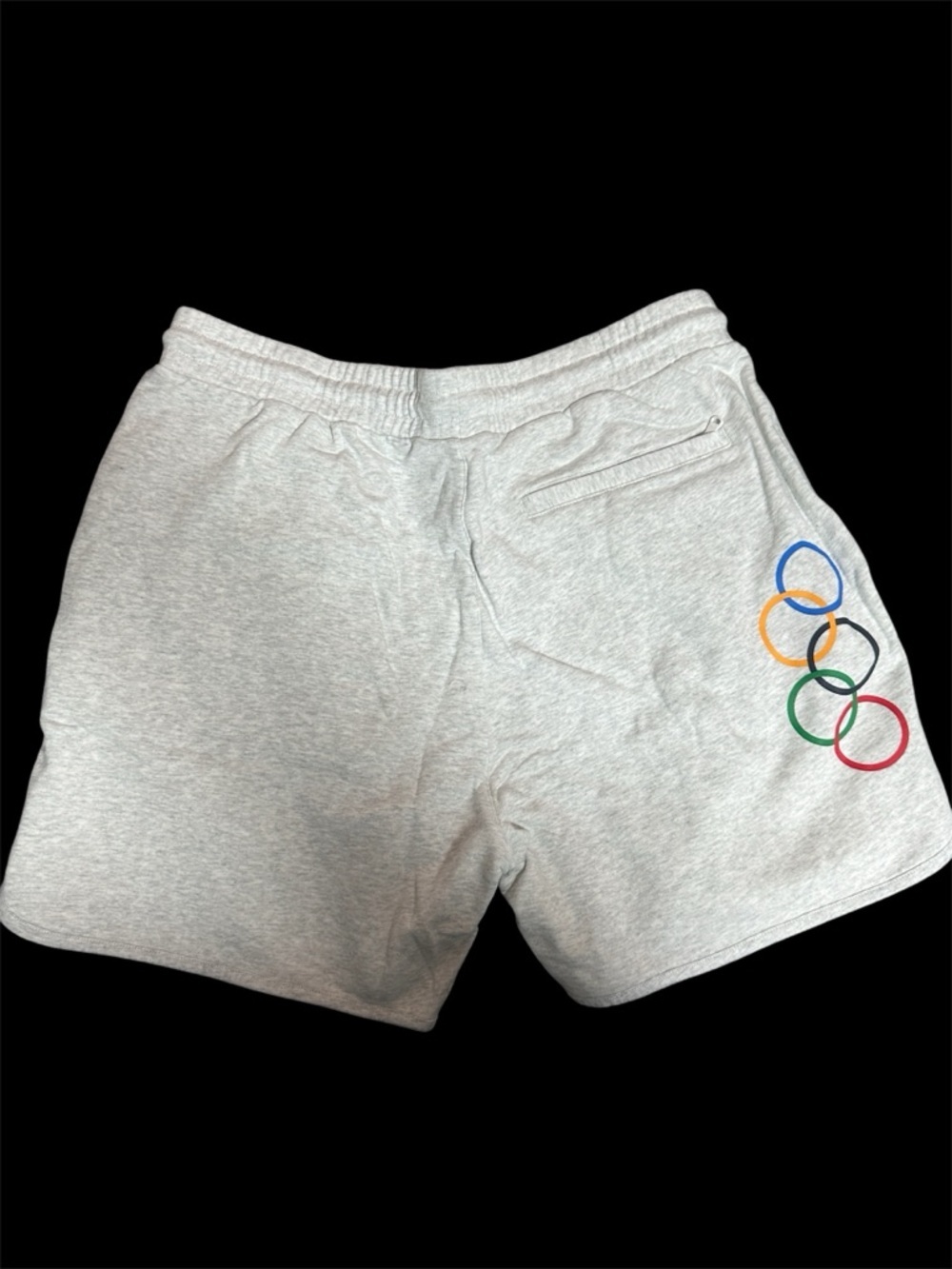 Kith Team USA Olympic Rings Shorts Gray XL NWT Terry - Picture 2 of 10